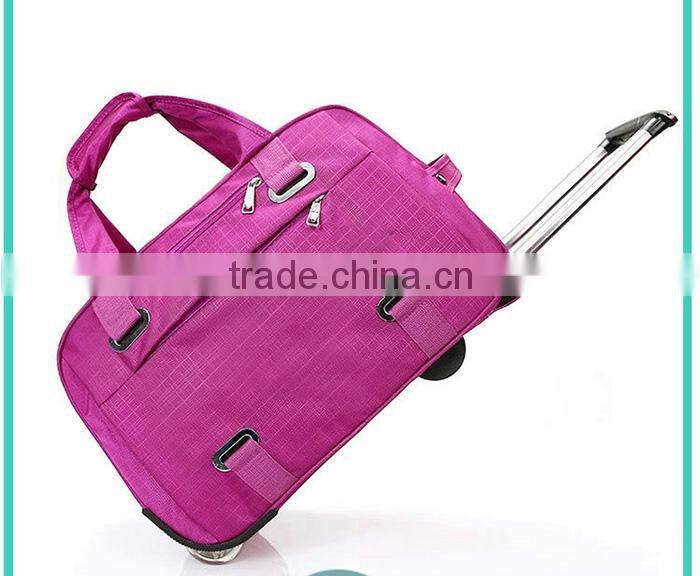 2015 modern pink custom low cadmium travel bag sports bag duffle bag