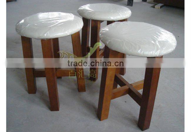 2016 Hot Sales Good Quality Wooden Wholesale Child Wood Stool Bar Stool