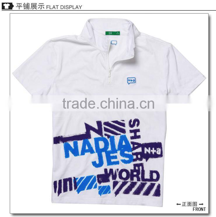 Wholesale unisex embroidered 100% cotton heavy weight polo shirt