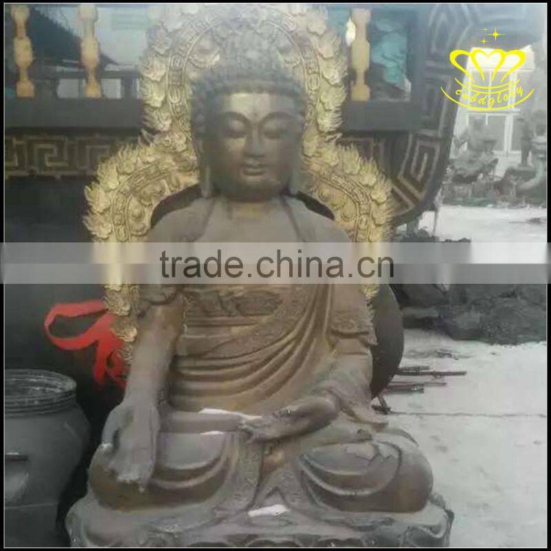 Temple worship special bronze Buddha sculpture custom bronze Buddha