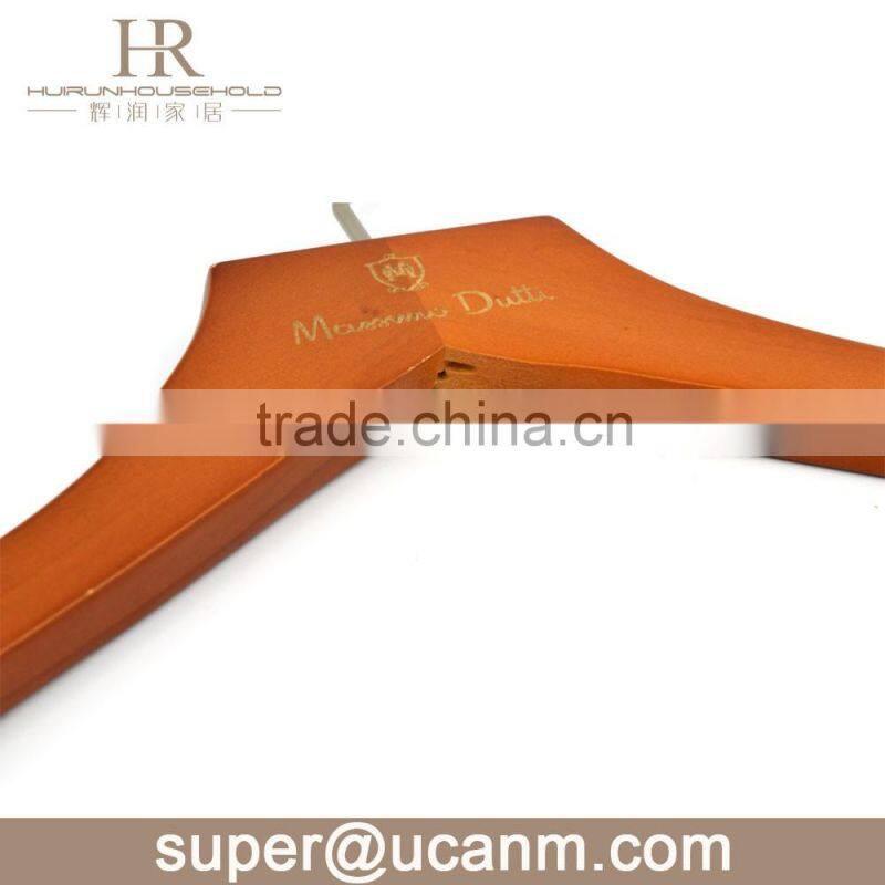 HRB-013V Luxury wooden coat hanger