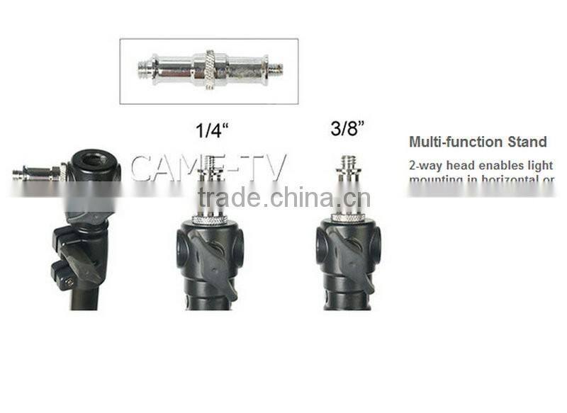 CAME-TV 576D Daylight LED Video Panel light Film Studio light kits (4 Piece Set)