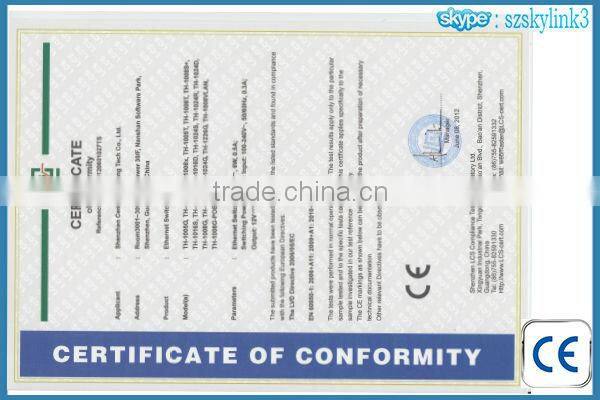 8 port 10/100M Fast Ethernet Network Switch