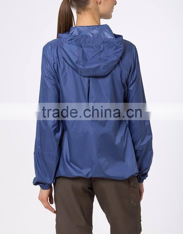 Ramax Custom Women Plain Lightweight Outdoor Windbreaker Track Jackets