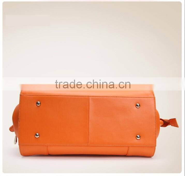 Hot sale high quality women genuine leather bag tote purse