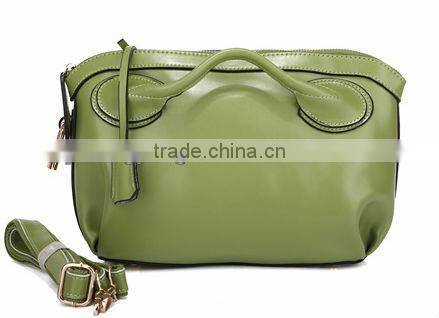 Black leather purse tote bag and shoulder straps