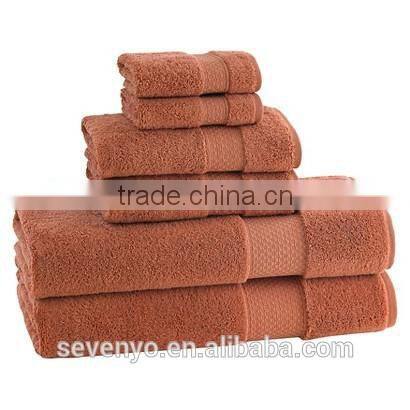 Dobby cotton towel sets multi-color