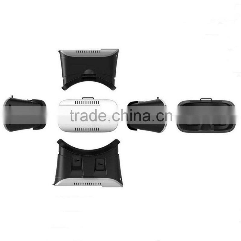 Newest Factory Price VR Box Portable 3D Glasses Virtual Reality VR BOX with Bluetooth Remote