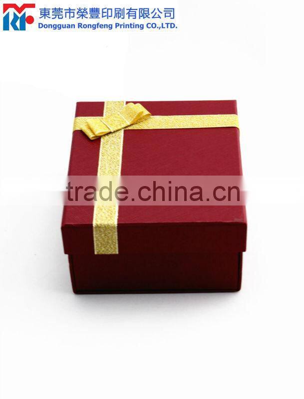 Luxuruy folding box with bowknot