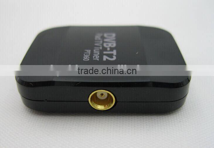 New PT360 Mini USB DVB-T2 Android TV Tuner Receiver HD digital TV for Android Pad/Phone