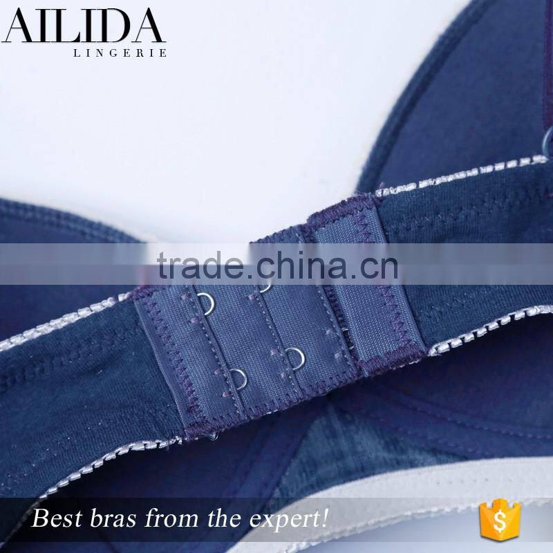 Polka Dots Detailed Factory Price Fitness Stylish Sexy Bra