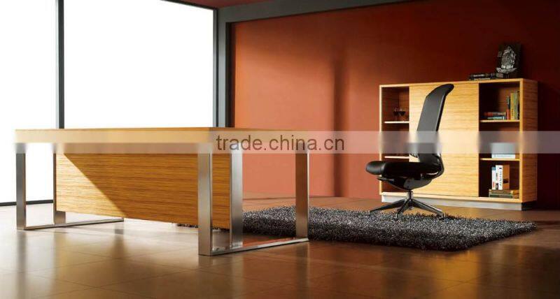 LS-3331 Director office furniture table design,MDF big size office table specifications