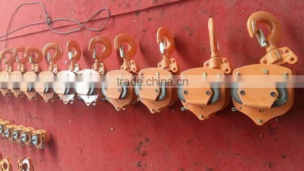 China vital hand pulling block, manual chain hoist
