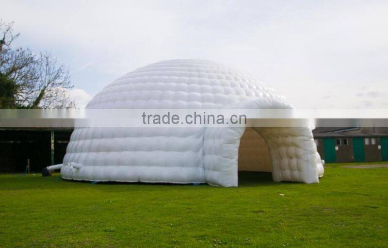 14m giant Inflatable igloo tent large Inflatable marquee
