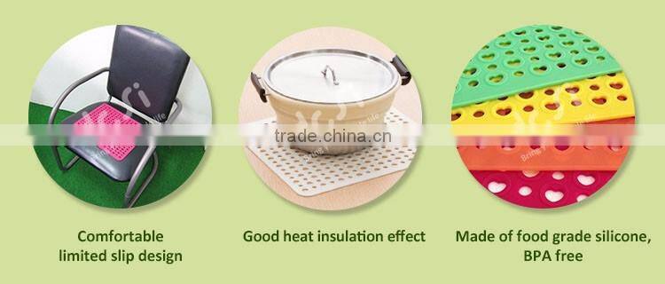 High Quality Office Non-toxic Silicone Car Seat None Slip Mat