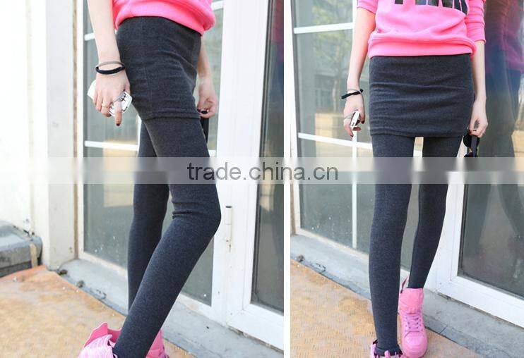 2016 new design fashion women render divided skirt fashion softtextile women pant shirt new style