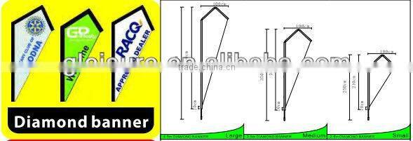 Advertising banner , advertising flag
