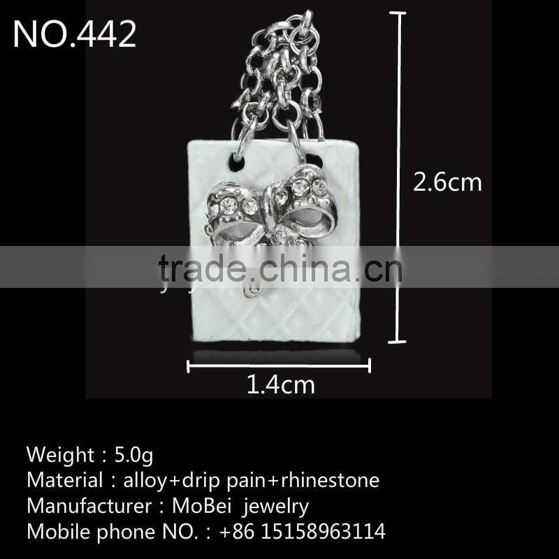 fashion resin embellishment bag for garment accessories and decoration