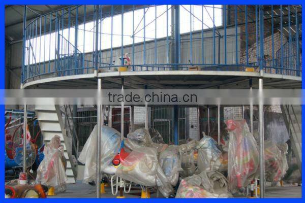 Playground theme park rides - 3 seats mini carousel