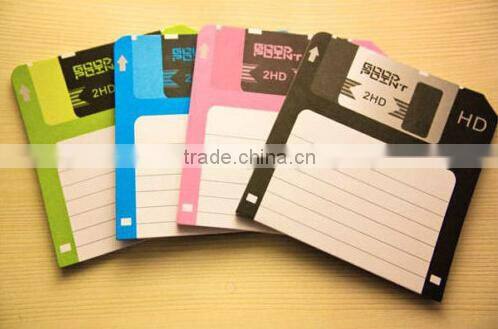 Floppy Disk Notepad Bookmark Marker Memo Sticky Notes