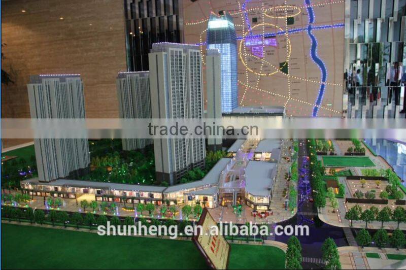miniature building scale model,commercial center architectural scale model