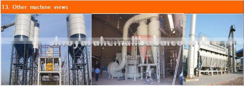 New design with capacity of 150 t/day gypsum powder production line