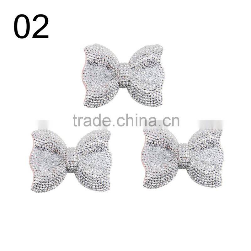 Wholesale kawaii hair resin bow/ bowknot cabochons