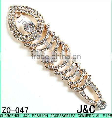 The latest paint alloy for women's shoes decorative buckle