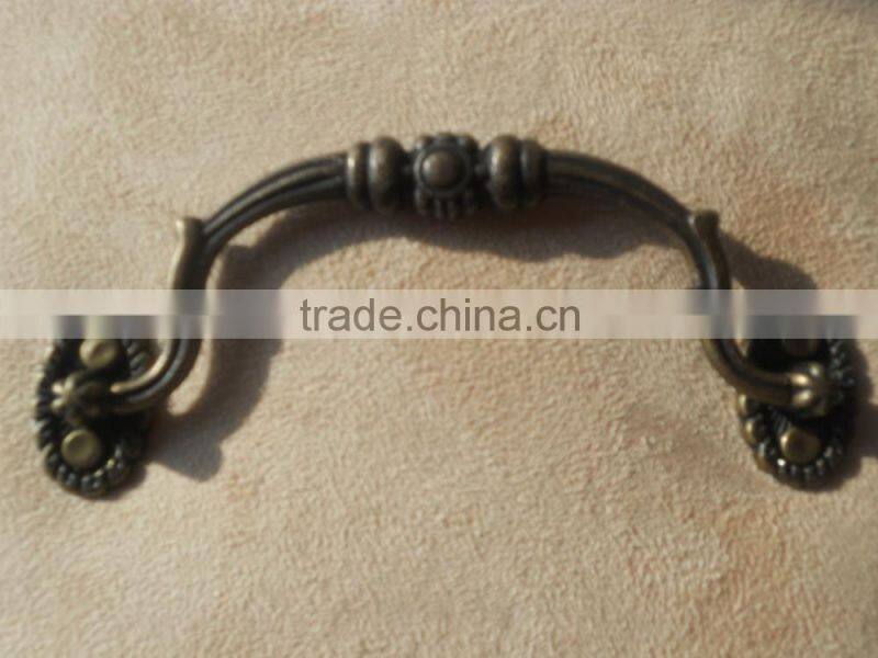 Luxury yellow flock hand-held jewelry box .hot design sale , box factory