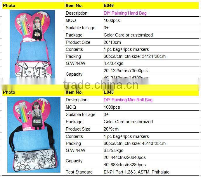 DIY Art Painting Kit- Children Sling Bag