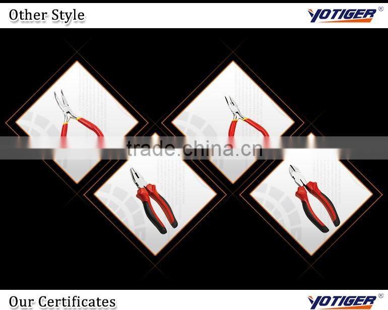 Hardware Tools of PVC Plastic Handle Long Nose Plier