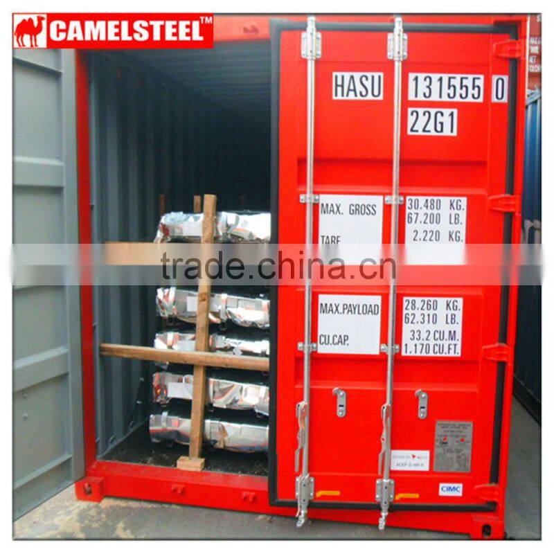 Zinc aluminum corrugated roofing sheet