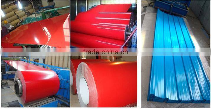 Prime Quality Corrugated roofing metal price galvanized iron profile