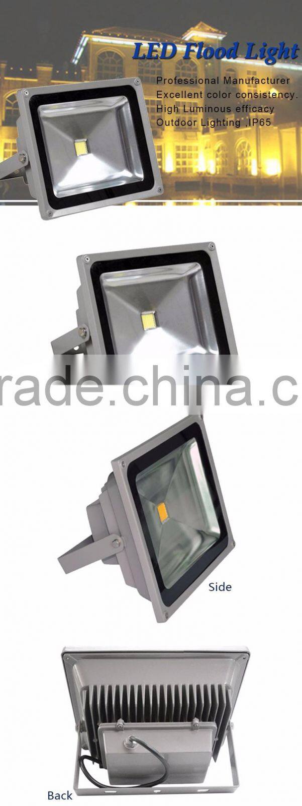 Large Supply COB 50w led flood light