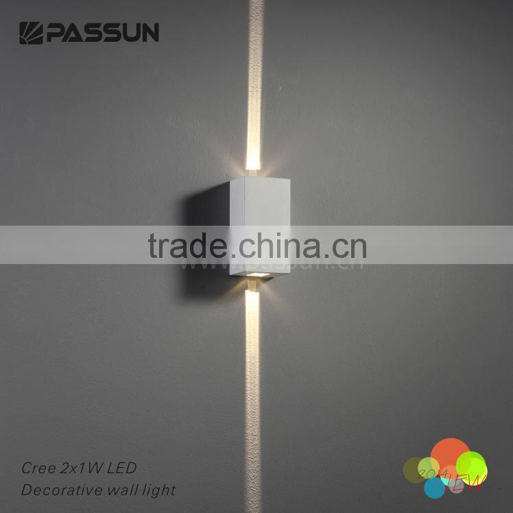 Elegant type three beams led wall lamp