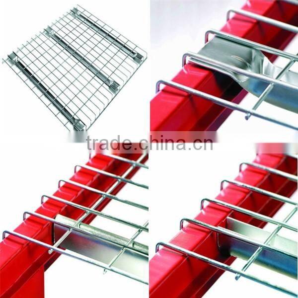 Industrial warehouse use wire mesh decking for shelf