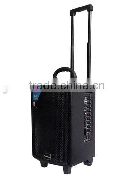 Classic bluetooth amplifier with remote wireless mic battery MZ-484
