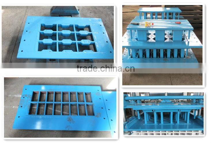 QT4-15C Fully Automatic Hydraform Brick Making Machine for sale for Lybia