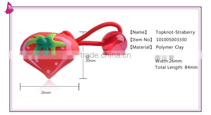 New design hair band strwaberry pendant kids hairband hair accessories wholesale