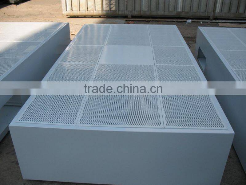 Laminar flow ceiling