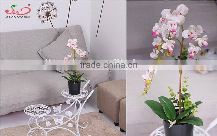 Zhejiang Factory home decoration artificial flower making artificial fabric plant flower wholesale