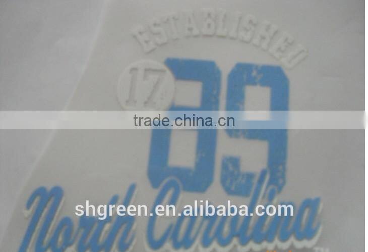 jersey number heat transfer sticker