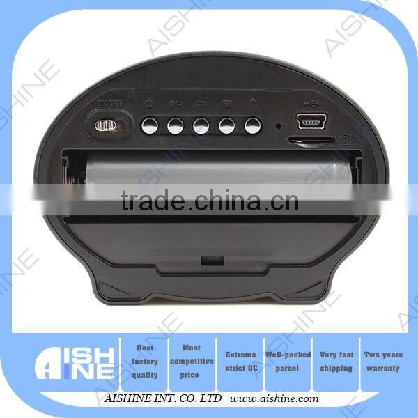 High quality smart home security Hidden Spy Button Camera Clock Wifi App Control