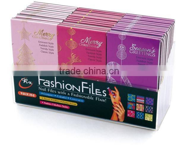 Nail care matchbox disposable nail files