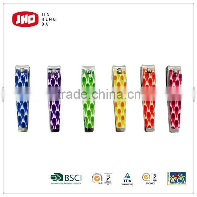 Colorful gradient painting nail clipper