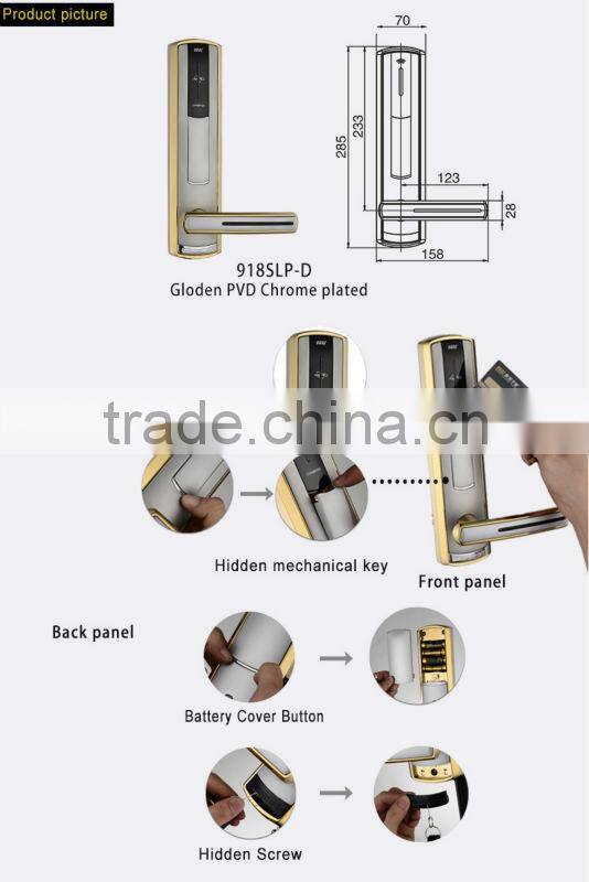 smart proximity card dor lock system