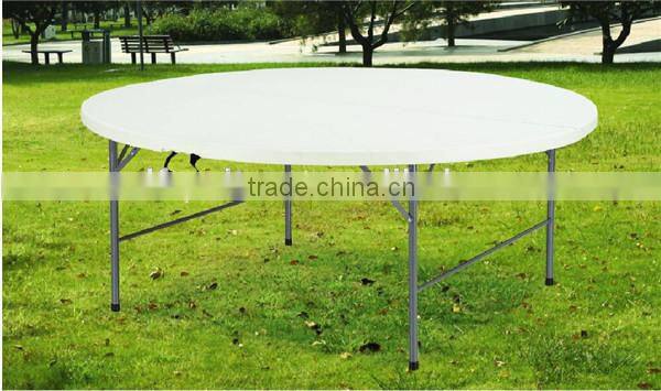 Cheap used plastic folding tables half round dining table SD-R180-1