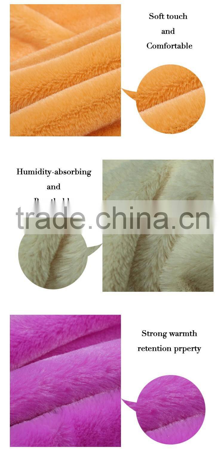 100% polyester filling for plush toy for sofa for bedding abaya fabric plush fabric