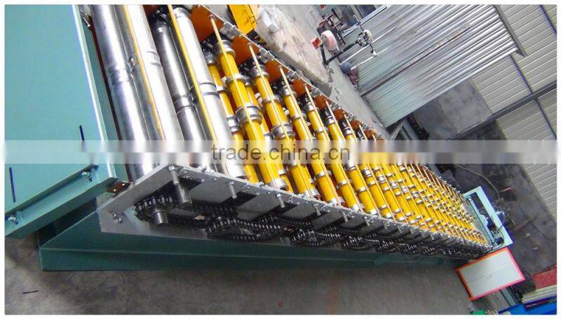 Aluminium mg mn Alloy Roof Sheet Roll Forming Machine