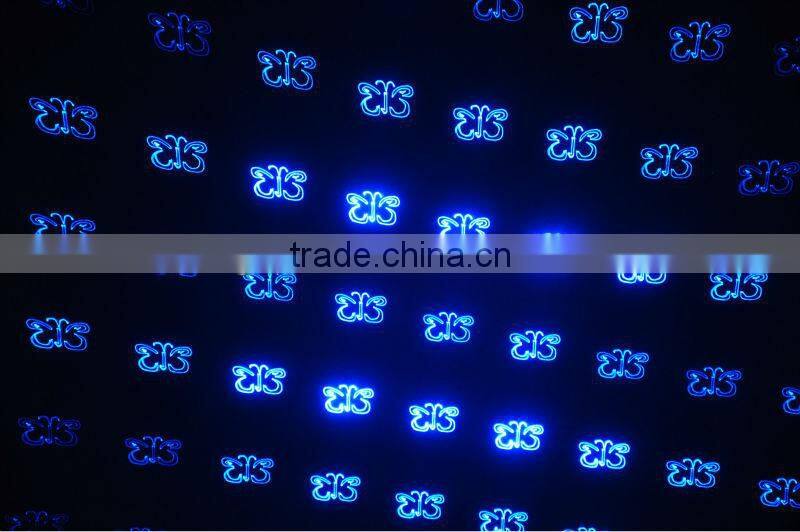 Professional Blue Animation twinkling DJ Disco laser lighting show equipment